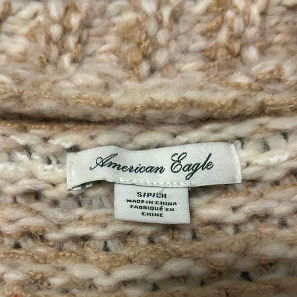 American Eagle Outfitters Cream and cream Tan the oversized Cardigan - Picture 3 of 5